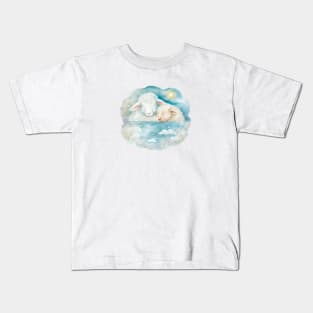 Sleeping lamb Kids T-Shirt